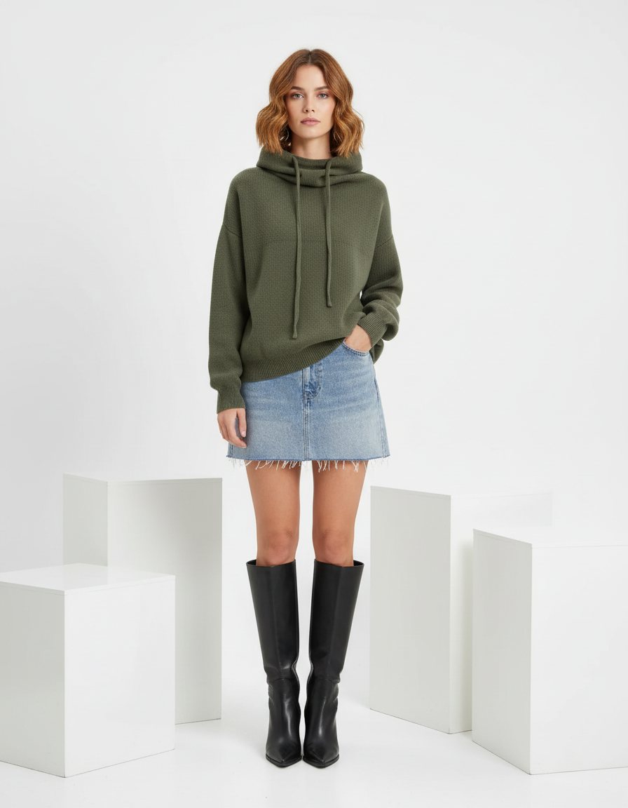 Cozy Oversized Turtleneck Sweater